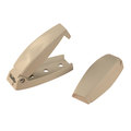 Rv Designer RV Designer E213 Rounded Baggage Door Catch - Beige, Set of 2 E213